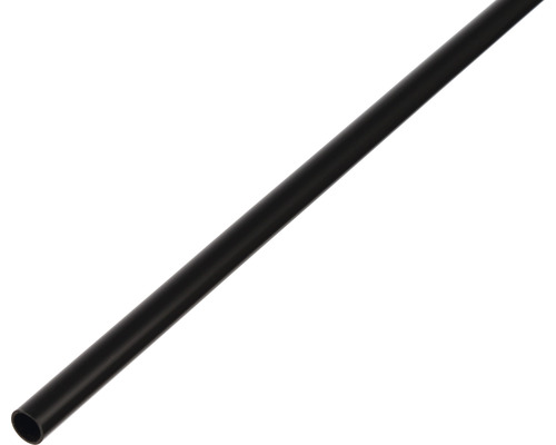 Ronde aluminium buis, zwart geanodiseerd, Ø 8 mm, 2 m