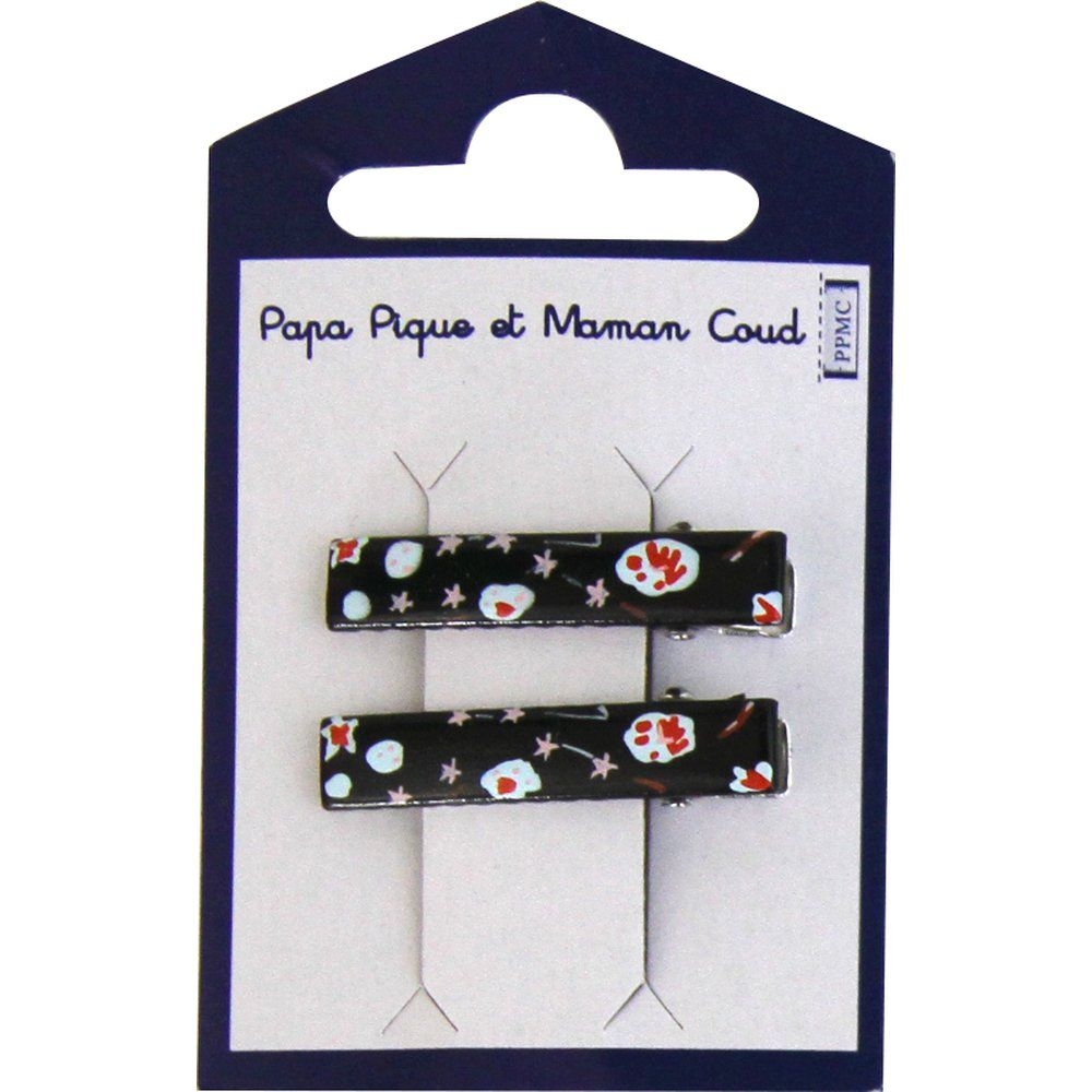 Petite Barrette Croco Constellations Cr020