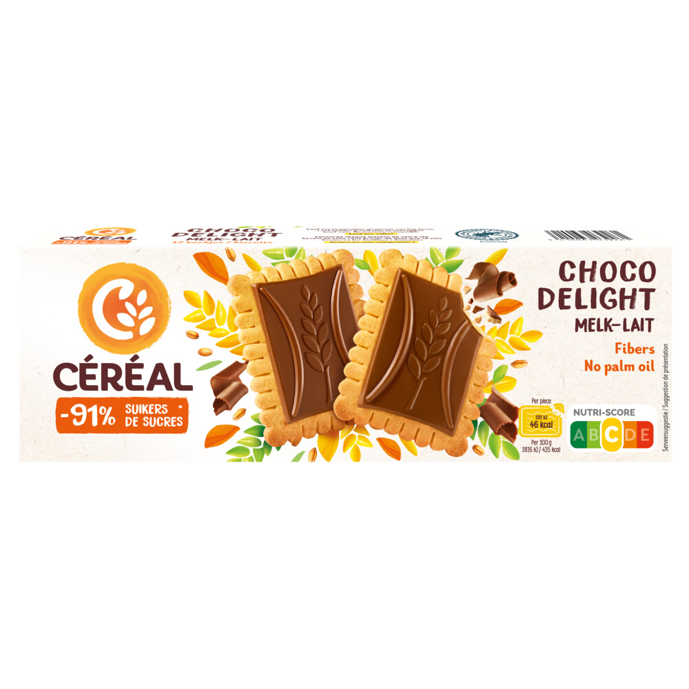 6x Céréal Chocokoek Delight Melk126 gr