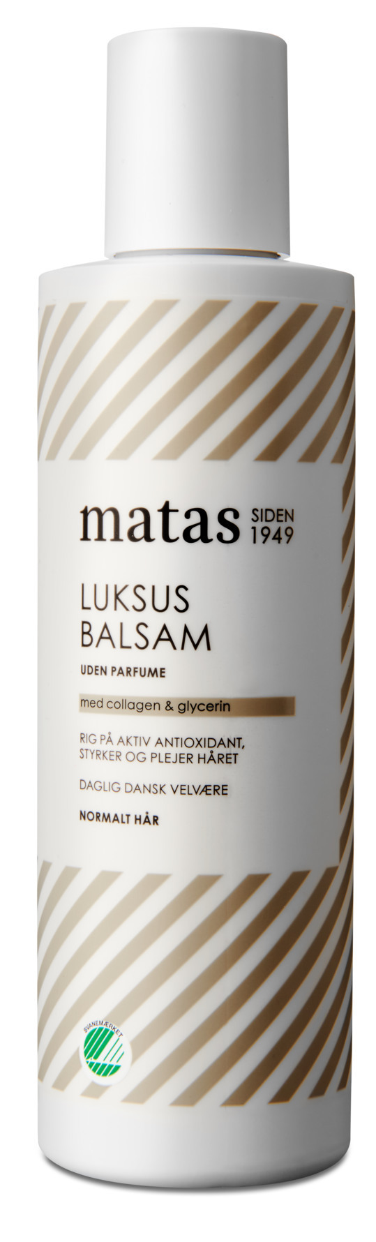 Matas Striber Luksus Balsam til Normalt Hår Uden Parfume 250 ml