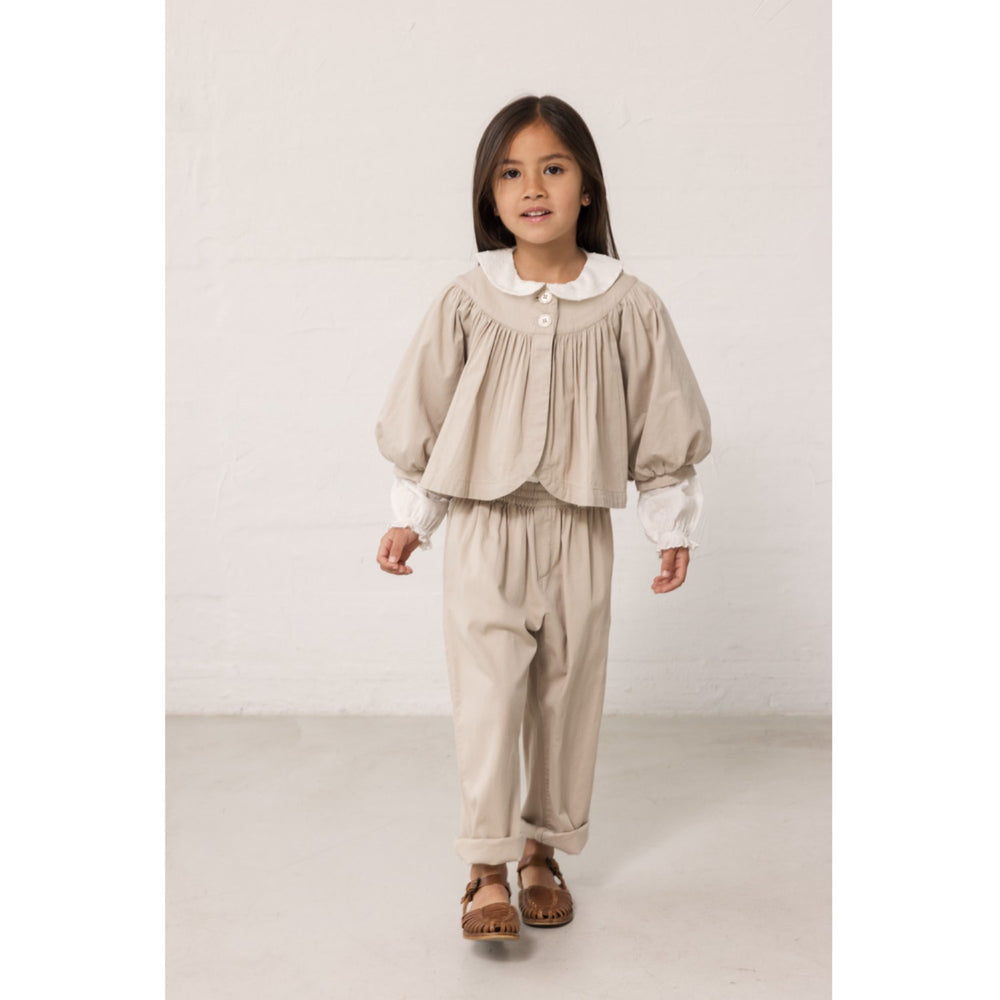 Køb MarMar Cotton Texture Mercury Grey Plano Bukser