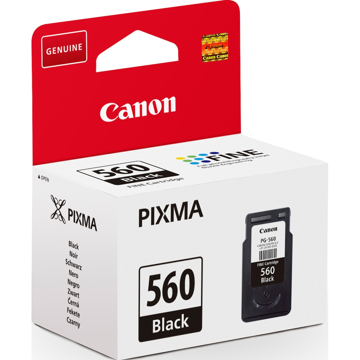 Canon Pixma TS705A inkjet printer (sort)
