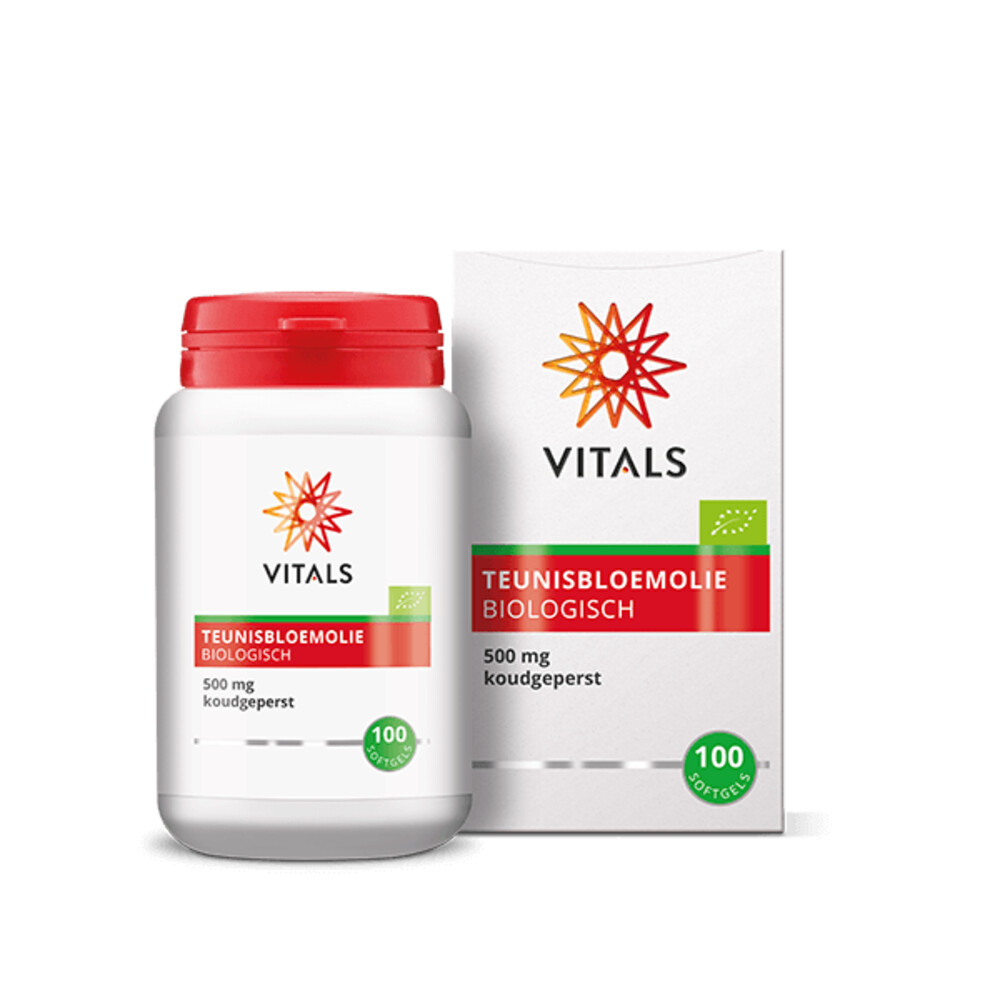 Vitals Biologische Teunisbloemolie100 softgels