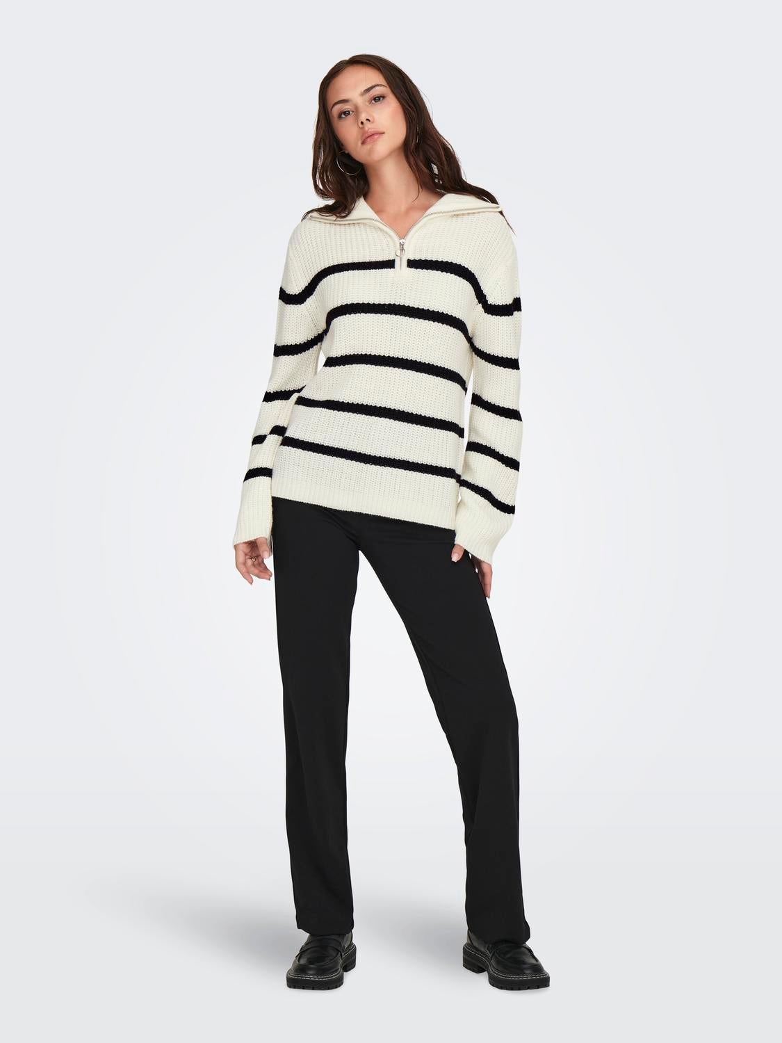 JDYJUSTY Strickpullover Eggnog