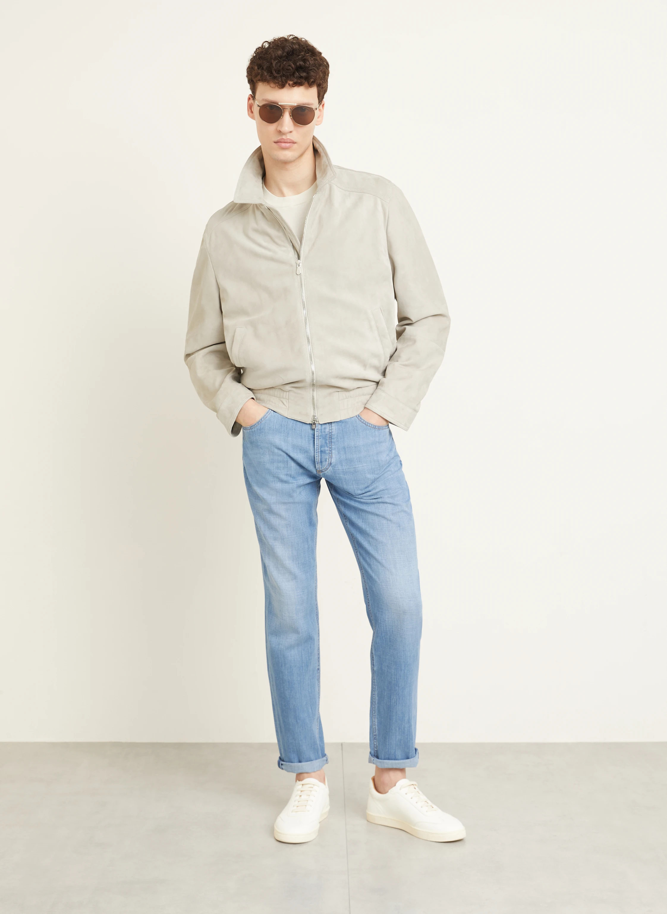 BRUNELLO CUCINELLI Lederjacke