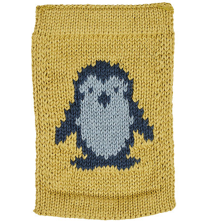 Smallstuff Stickat Flagge - Pinguin - Blau