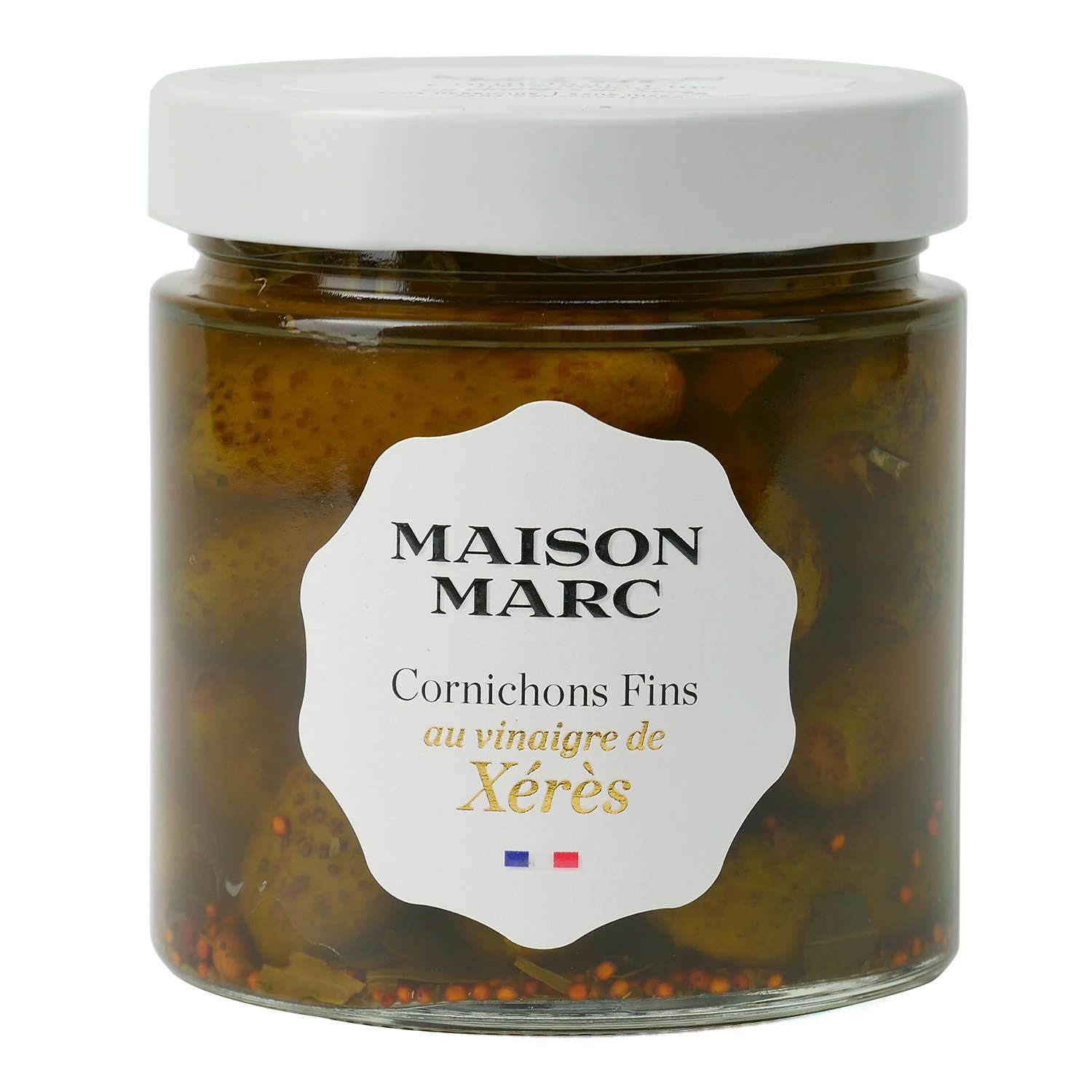 Cornichons fins au vinaigre de Xérès