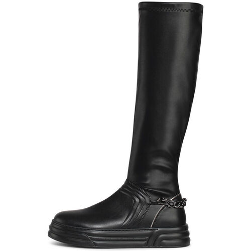 Liu Jo - Botas altas negras con cadena Negro