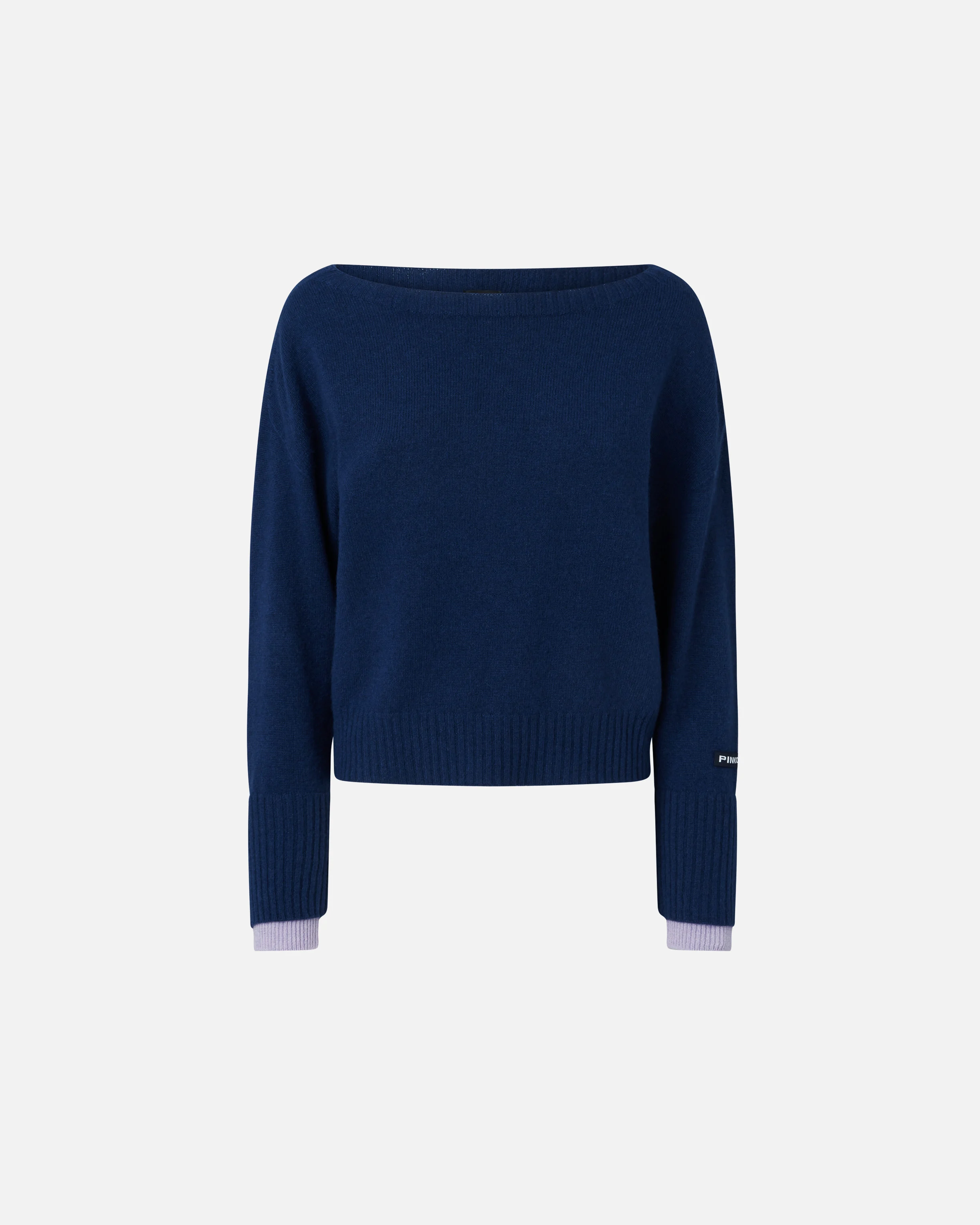 Pull à encolure bateau | Bleu