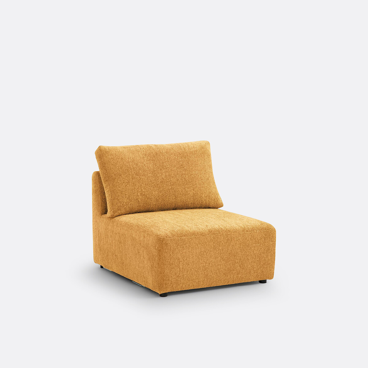 LA REDOUTE INTERIEURS<br>Banco modular de getextureerde stof, Monica