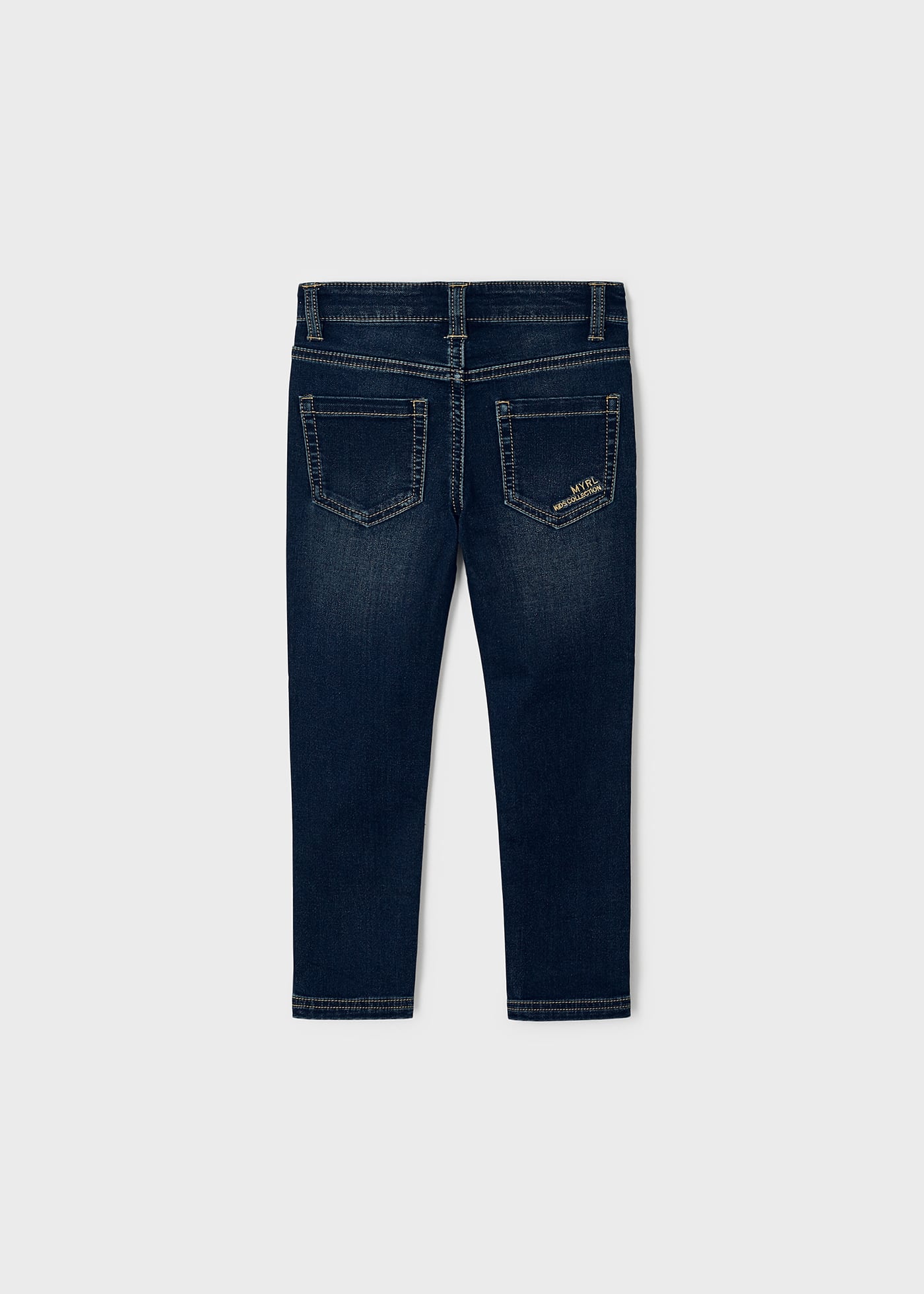 Calça jeans slim fit para meninos