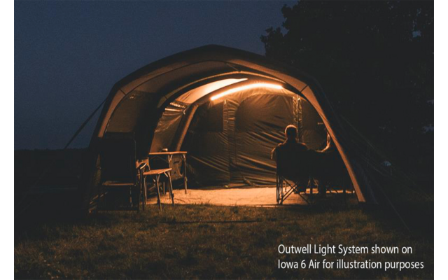 Outwell Edmonds 6 TC Tunnelzelt für 6 Personen beige