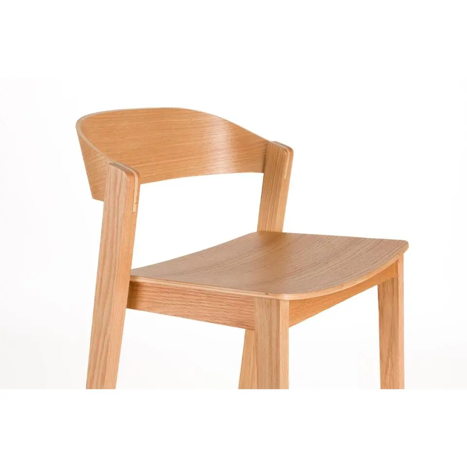 Housecraft Living Wooz Barkruk 65 cm Eikenhout Naturel