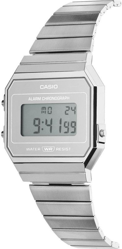 CASIO - A700WEV-7AEF - Horloge - Zilver - Roestvrijstaal