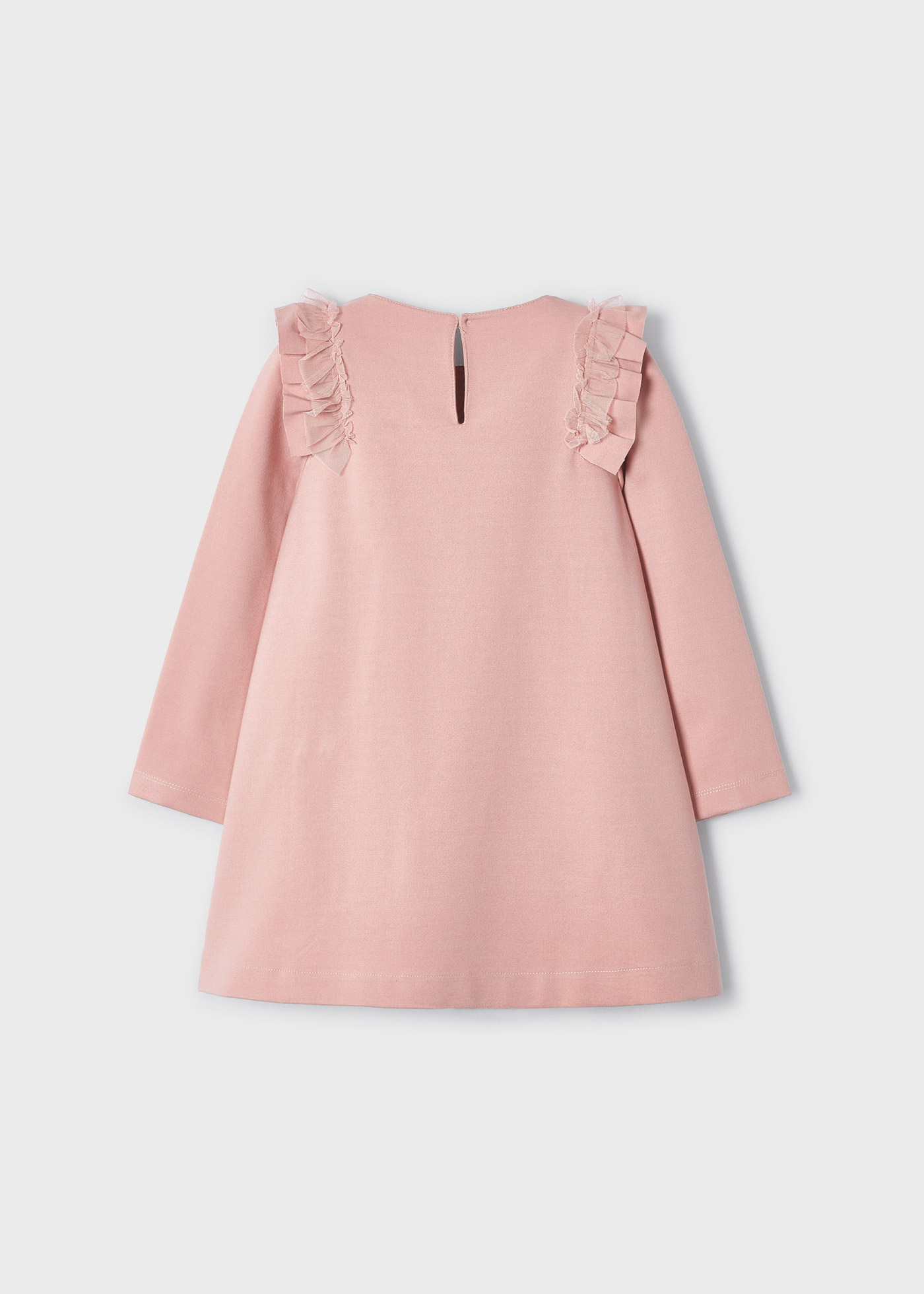 Vestido de malha Roma combinado para meninas
