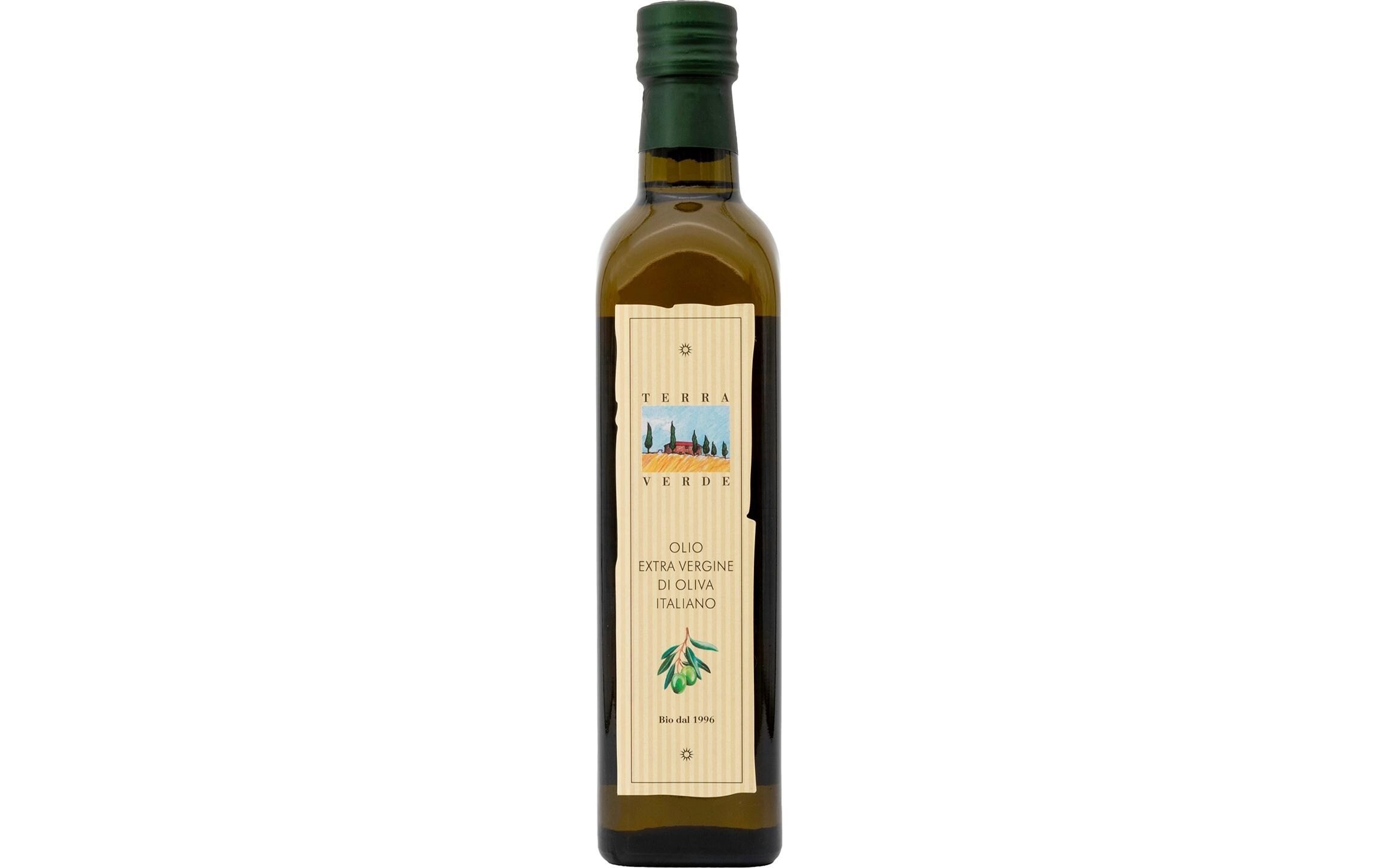 Olivenöl Bio extra vergine Flasche 500 mlAromatisches Speiseöl aus Oliven