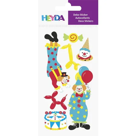 Heyda Sticker Mix Clowns