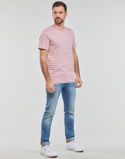 Selected - SLHANDY STRIPE SS O-NECK TEE W - Multicolore