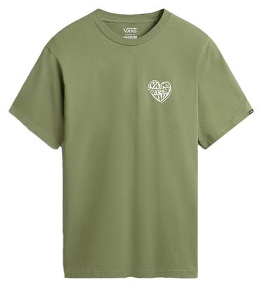 T-Shirt Vans No Players Vert / Blanc