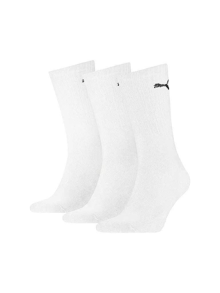 PUMA Sportsocken 3-er Pkg. white weiss