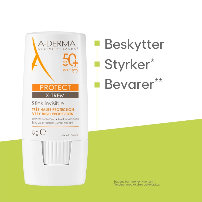 A-DERMA Protect X-Trem Invisible Stick SPF 50+ - 8 gr.