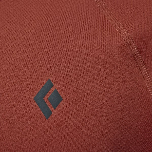 T-shirt randonnée BLACK DIAMOND ALPENGLOW LS CREW BURNT SIENNA