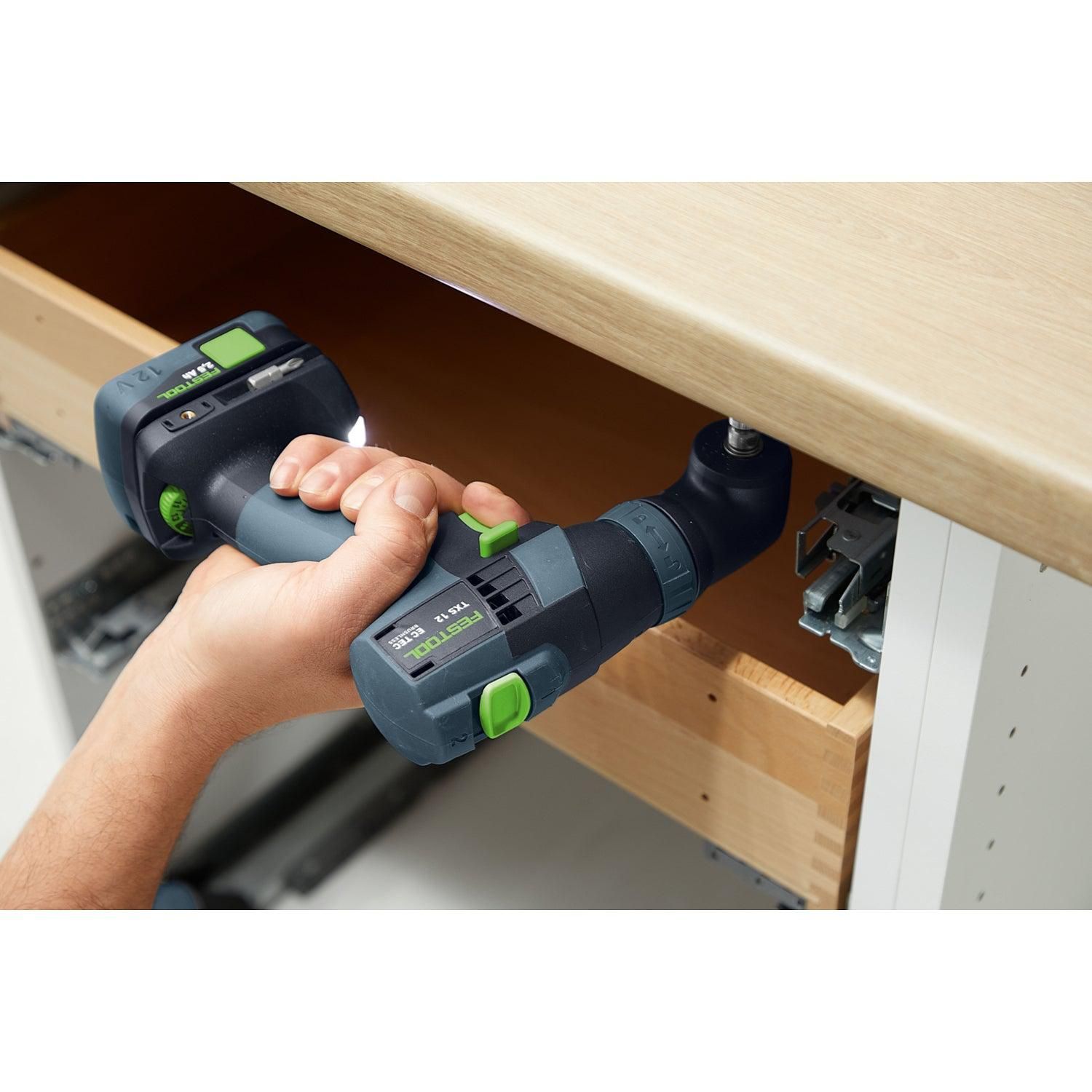 Festool TXS 12 2,5-Set Accu Schroefboormachine 12V 2.5Ah in Systainer - 576874