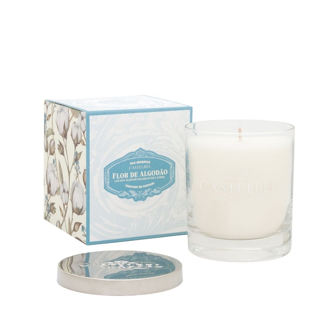 Castelbel FLOR DE ALGODÃO Vela Aromatizada - 210gr