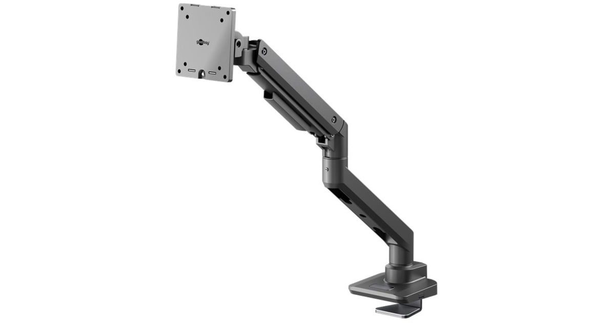 goobaySingle Monitor Mount Gaming, 17 tot 49 inch monitorarm  (Zwart)