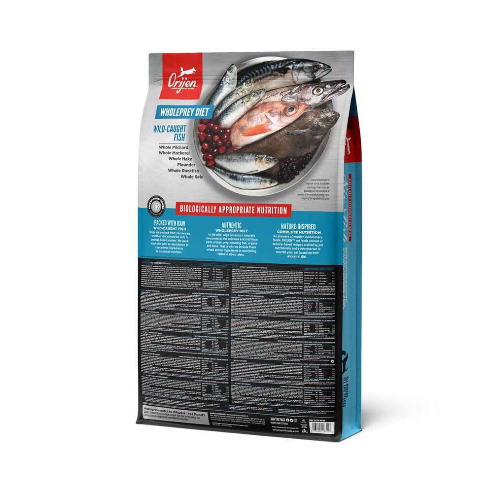 Orijen Six Fish Dog Whole Prey - Hondenvoer - 11.4 Kilogram - vis
