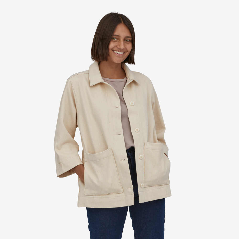 Damenjacke aus Bio-Baumwoll-Canvas