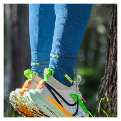 Chaussettes BV Sport Trail Ultra Mid Bleu/Jaune