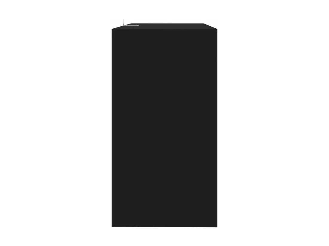 Table console Noir 89x41x76,5 cm Acier