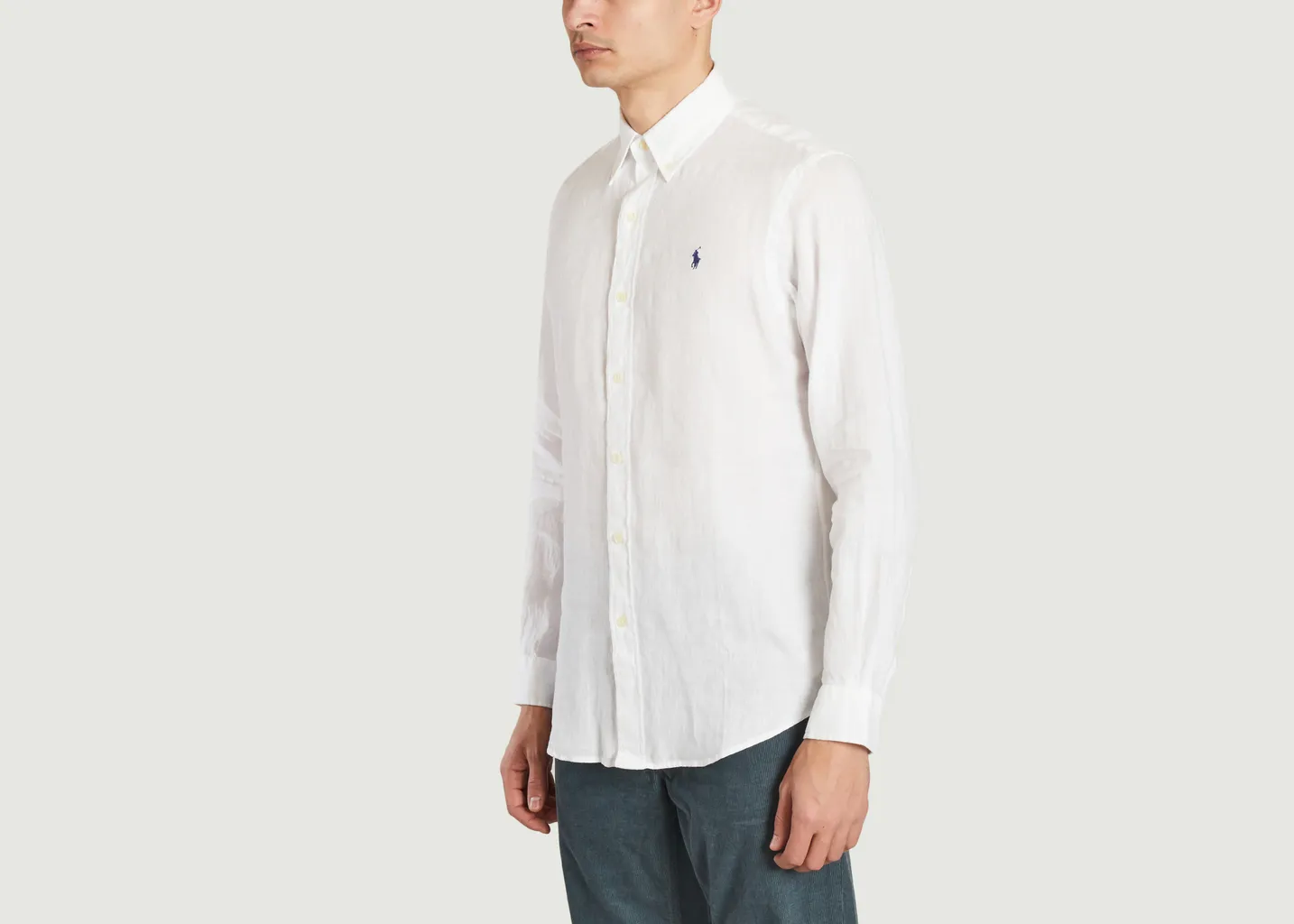 Chemise ajustée en coton Polo Ralph Lauren