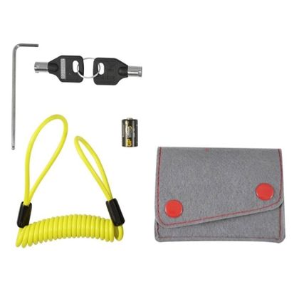 Antivol Top Block ALARME AVA -14 SRA POLI AVEC POCHETTE DE RANGEMENT ET CORDON DE RAPPEL Universel