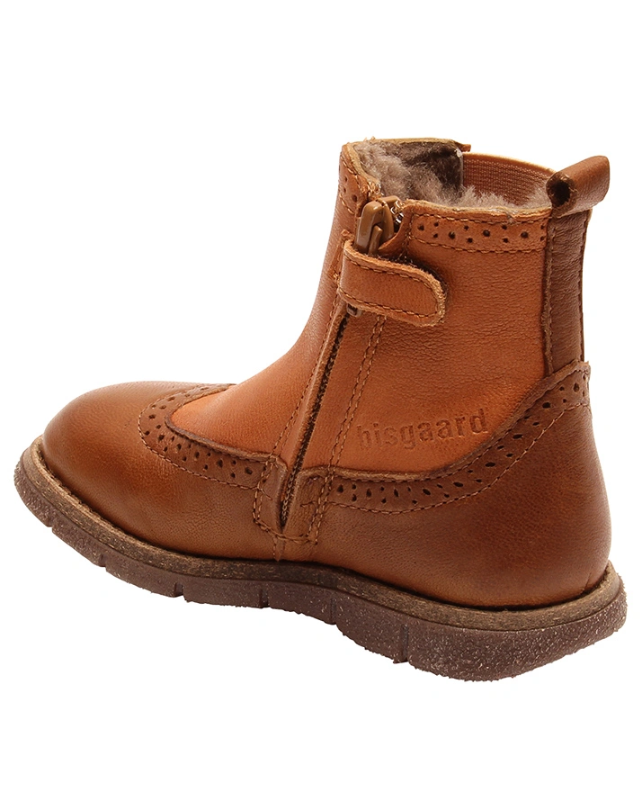 Chelsea-Boots MACE gefüttert in brandy