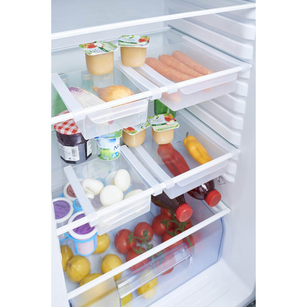 Tiroirs transparents encastrables pour réfrigérateur x4