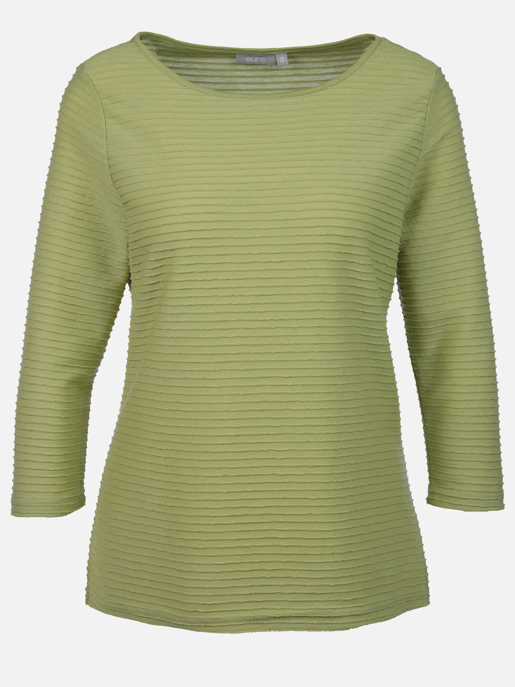 Damen Strukturshirt mit 3/4 Arm