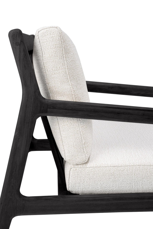 Ethnicraft Jack outdoor fauteuil teak zwart natural