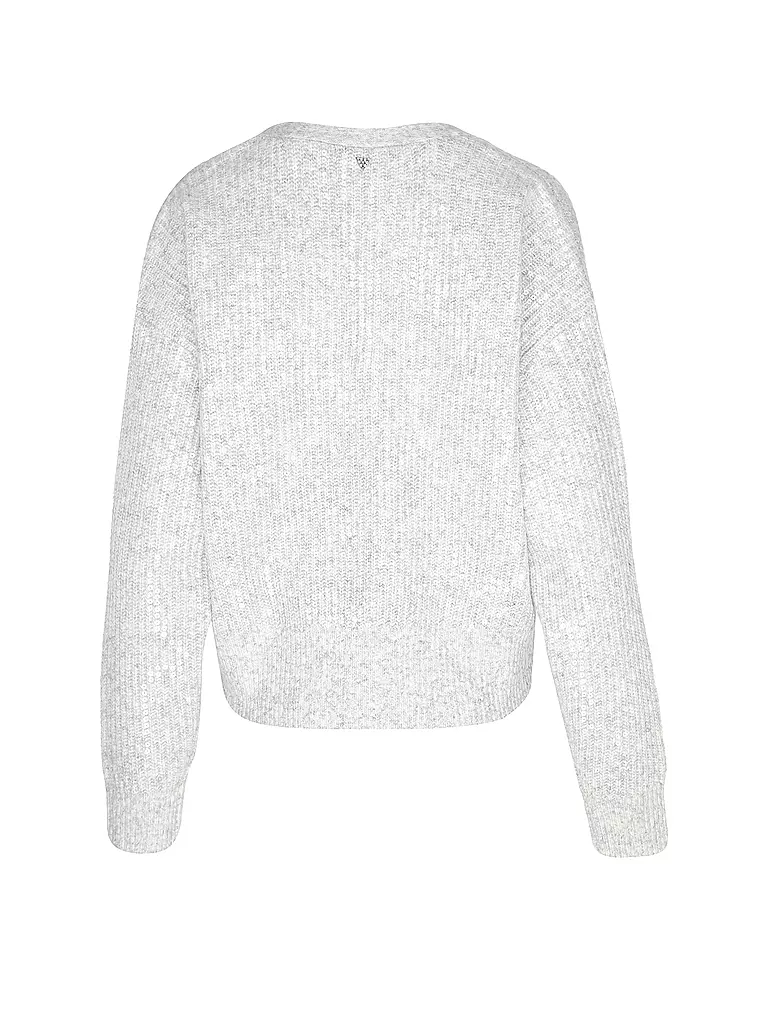 GUESS Strickjacke hellgrau