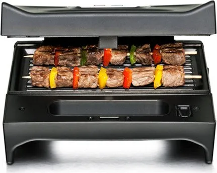 Rommelsbacher SWG 700 - Toaster/grill - elektrisk - sort/rustfrit stål