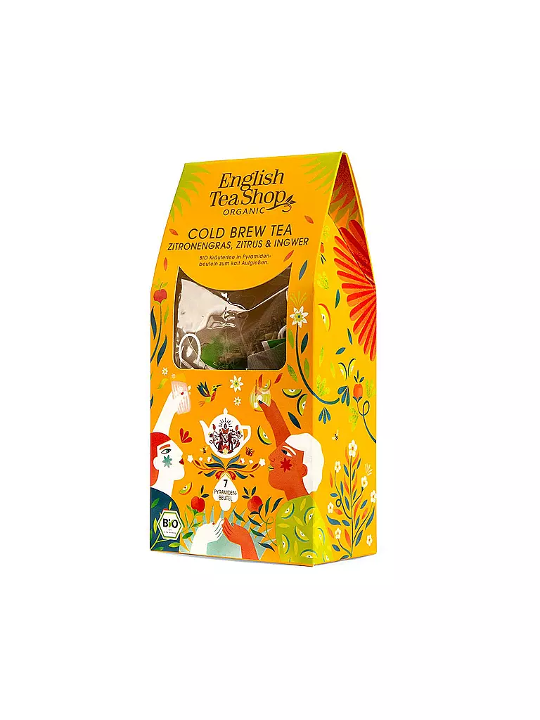 ENGLISH TEA SHOP Tee Cold Brew Zitrus, Ingwer, Zitrone 7 Beutel bunt