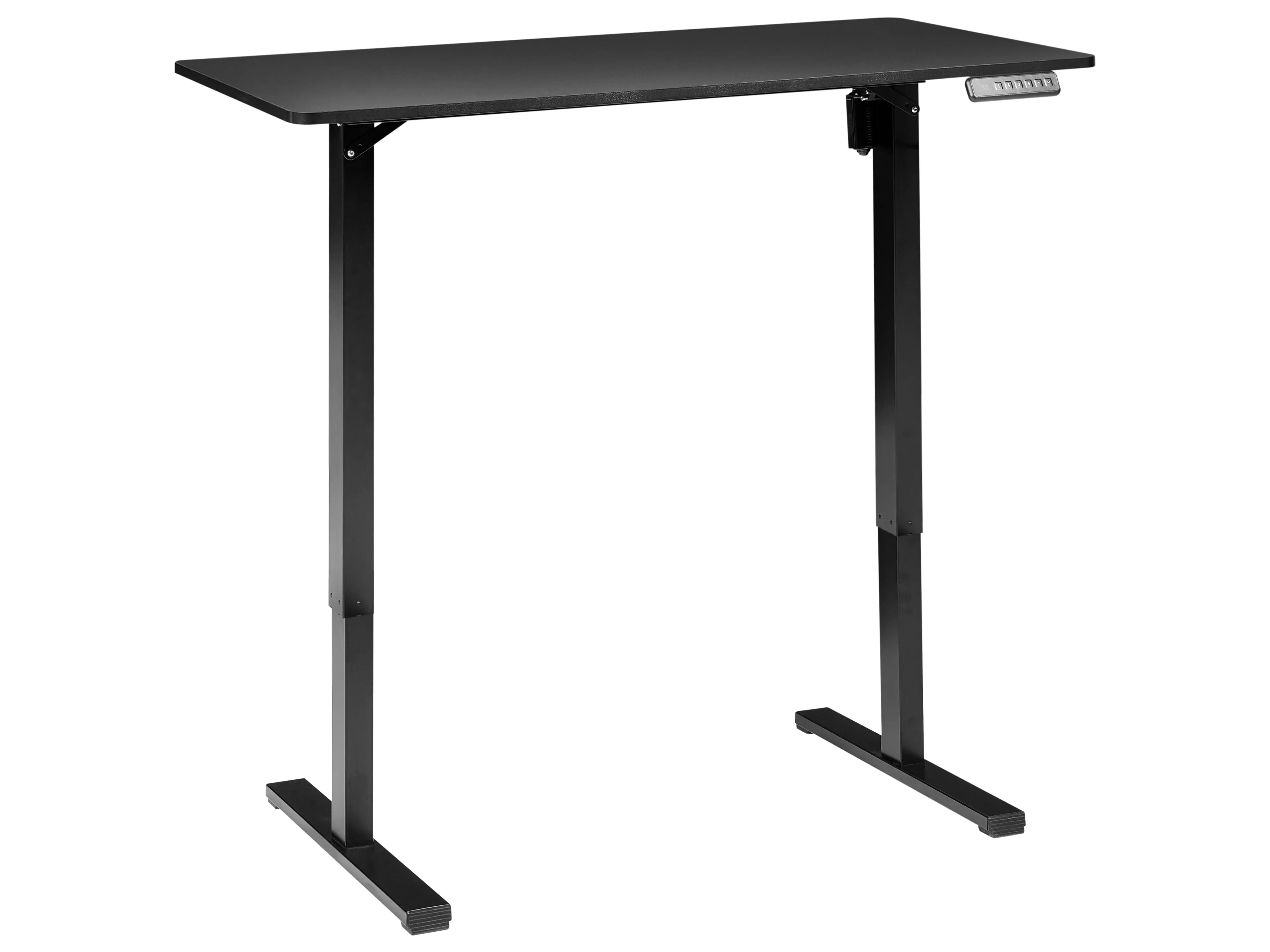 Elektrisch verstelbaar sta-bureau TAVARES Zwart 120 cm 60 cm