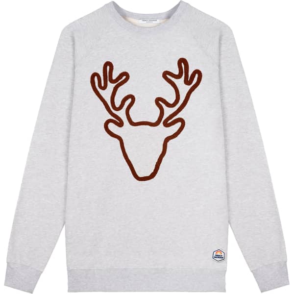 Sweatshirt FRENCH DISORDER CLYDE RUDOLPH HEATHER GREY