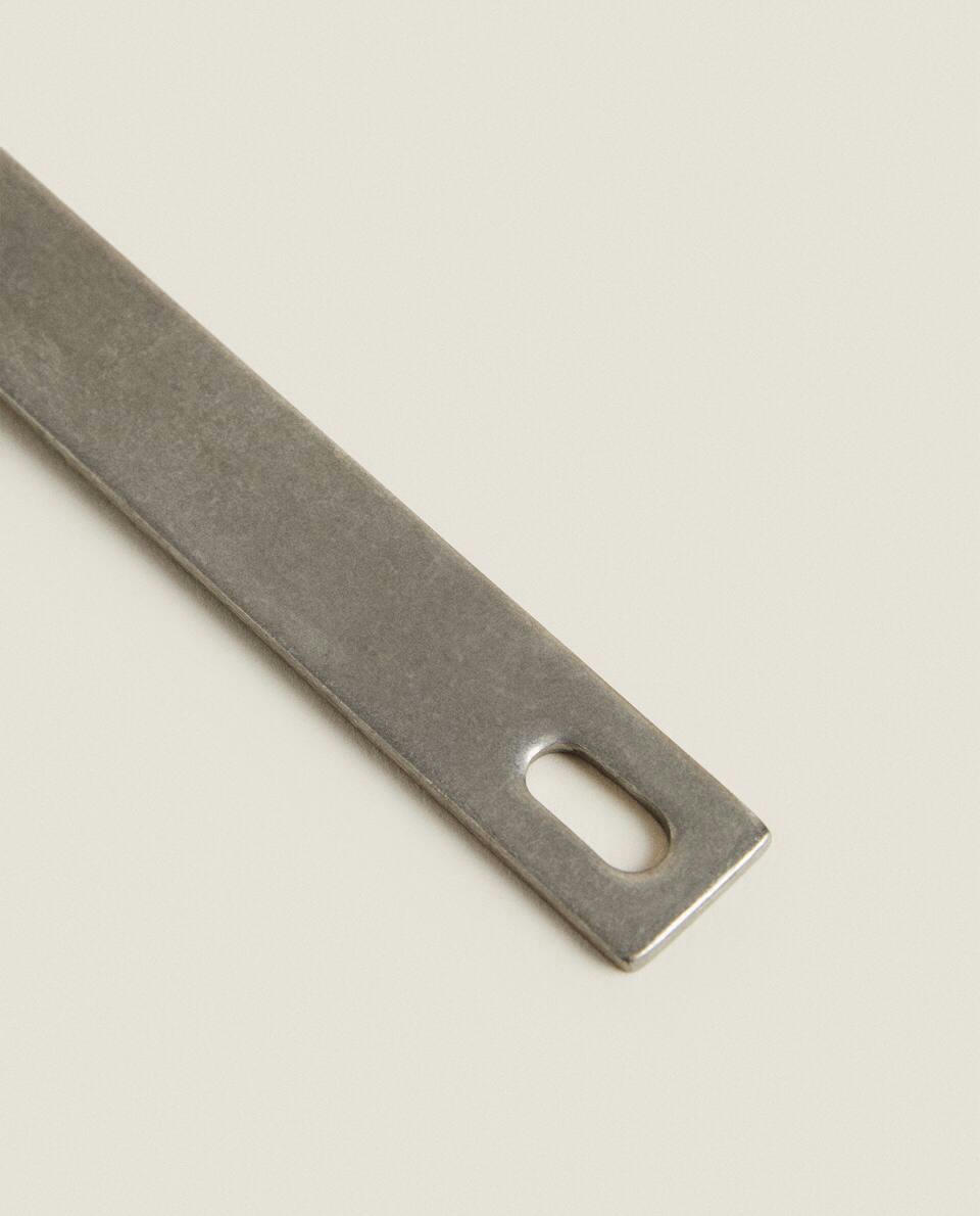 Garfo de aço com acabamento stonewash