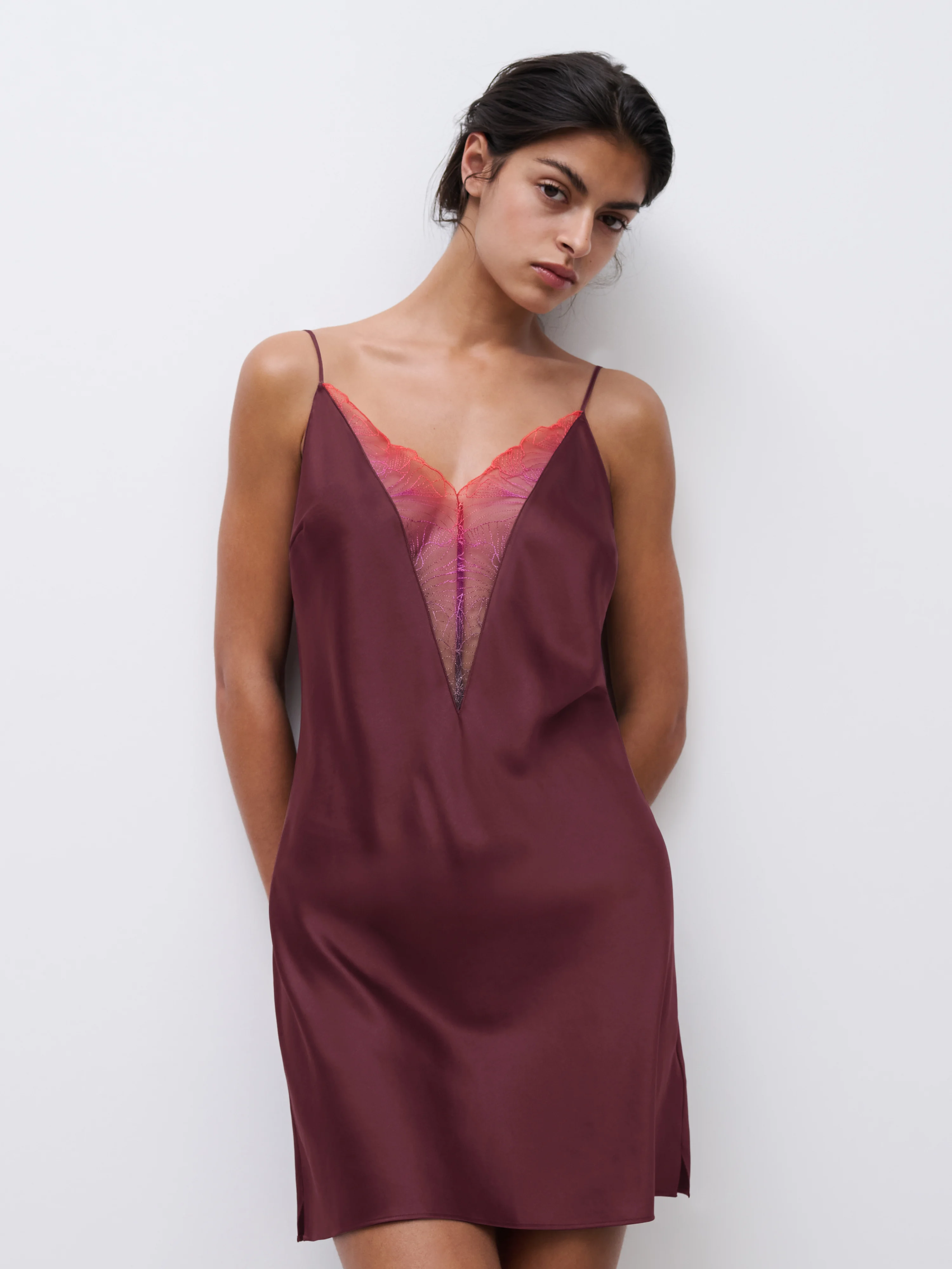 TATTOO LOVE - Nuisette broderie | Violet