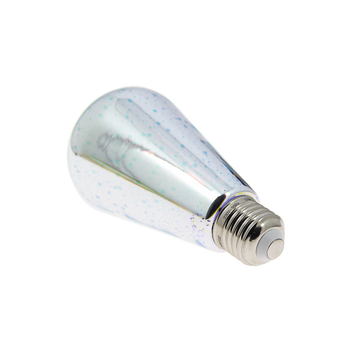Ampoule 3D filament LED E27 100lm RVB