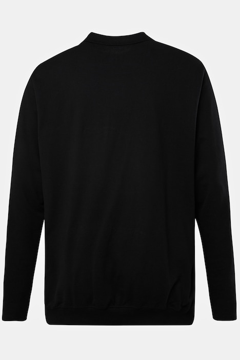 JP 1880 Poloshirt, Basic, Bauchfit, Langarm, Piqué, XXL bis 8 XL