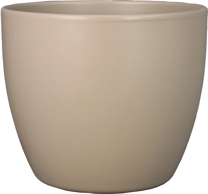 Floran bloempot Boule taupe D 8,5 H 6,5 cm