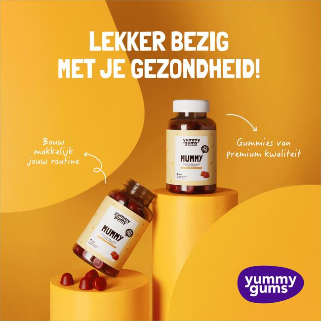 Yummygums Mommy Suikervrij 60 stuks